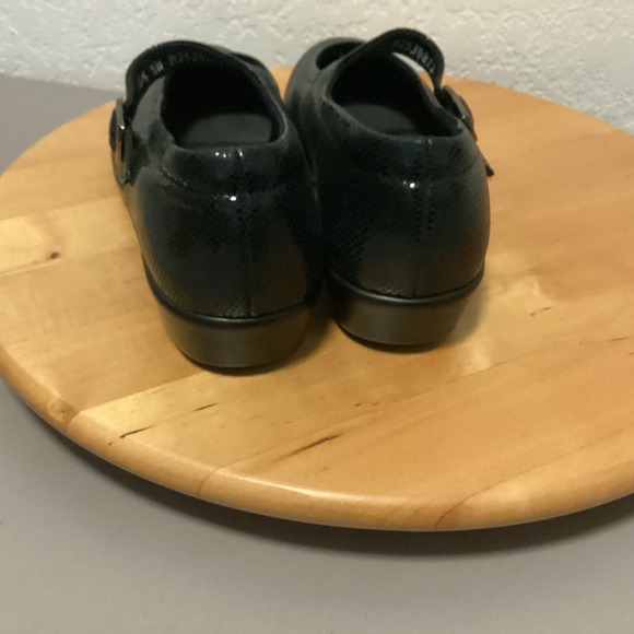 SAS San Antonio Shoemaker Black Snake Embossed Mary Jane Comfort Shoes Women 6.5 - Picture 8 of 16